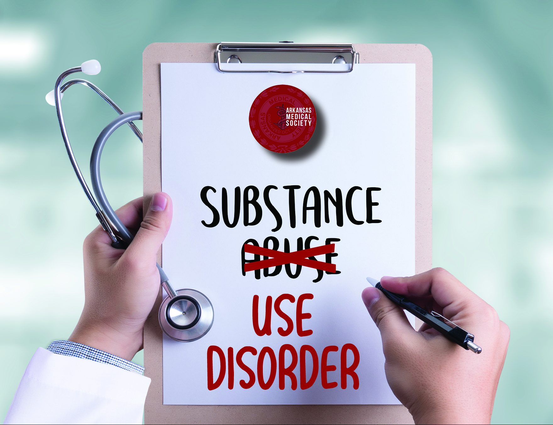 Substance Use Disorder Graphic Arkansas Medical Society